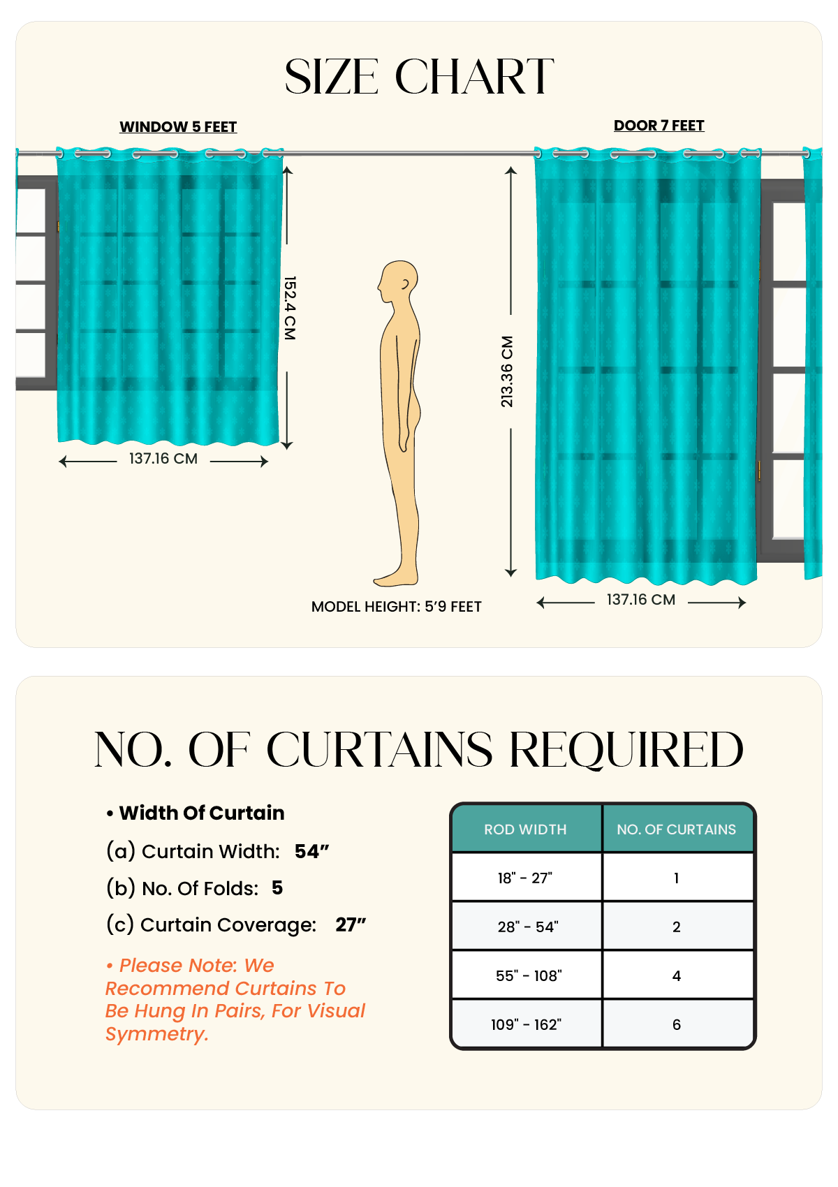 Pink Blue Color Curtain Watercolor Design Crocus Print Curtain for Doors, Curtain for Window Polyester Curtain Fabric
