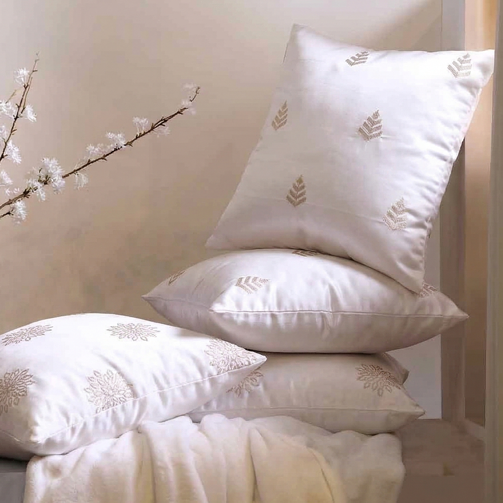 Embroidered Cushion Covers