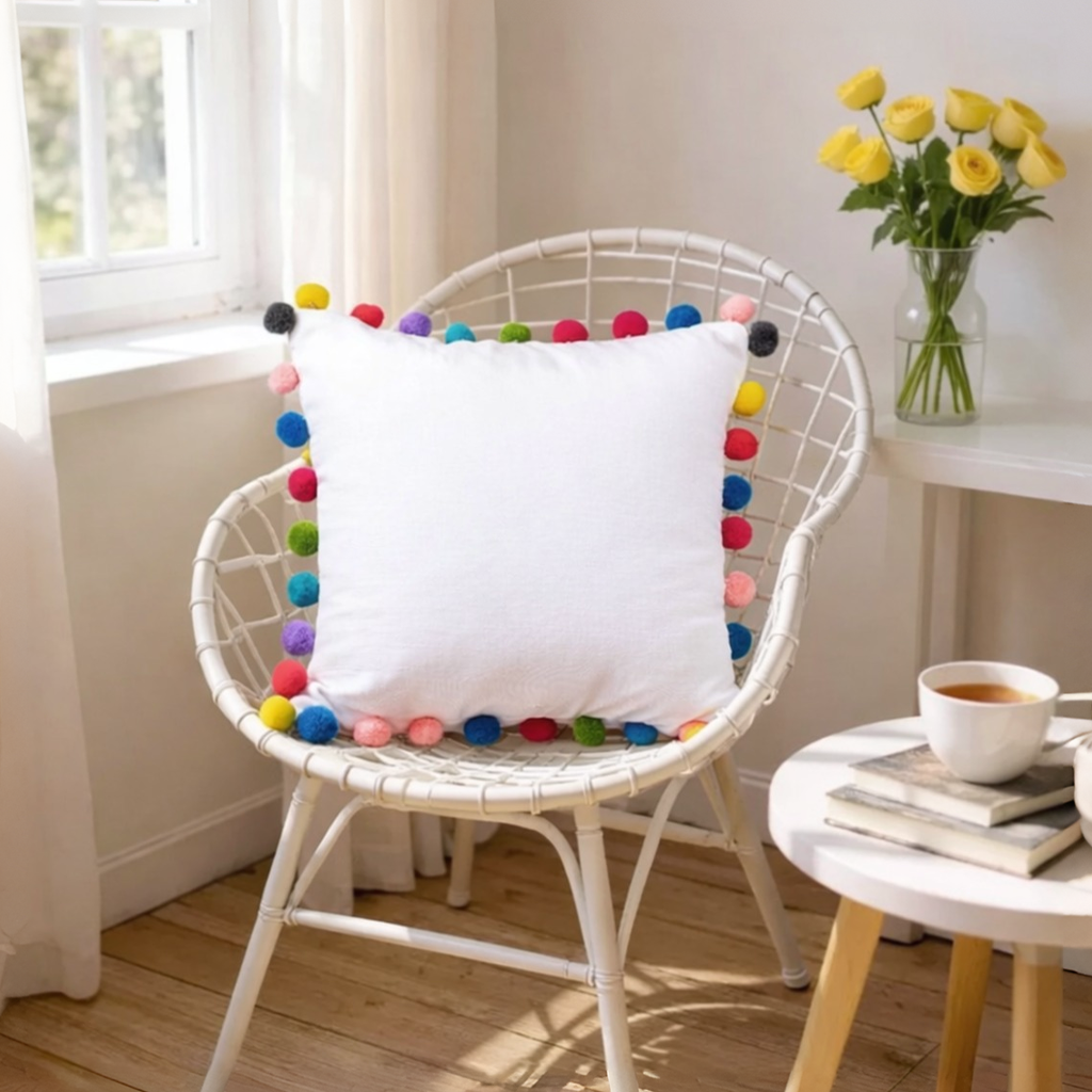 Pom Pom Cushion Covers
