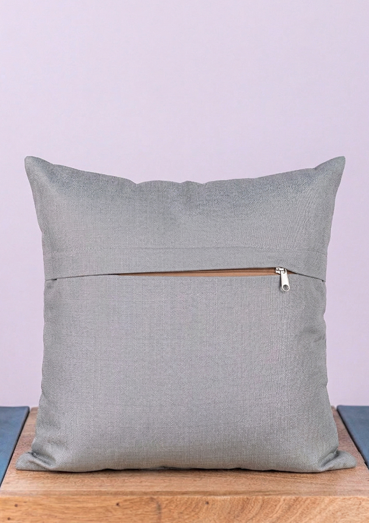 Grey Solid Cushion Cover for Modern Living Room