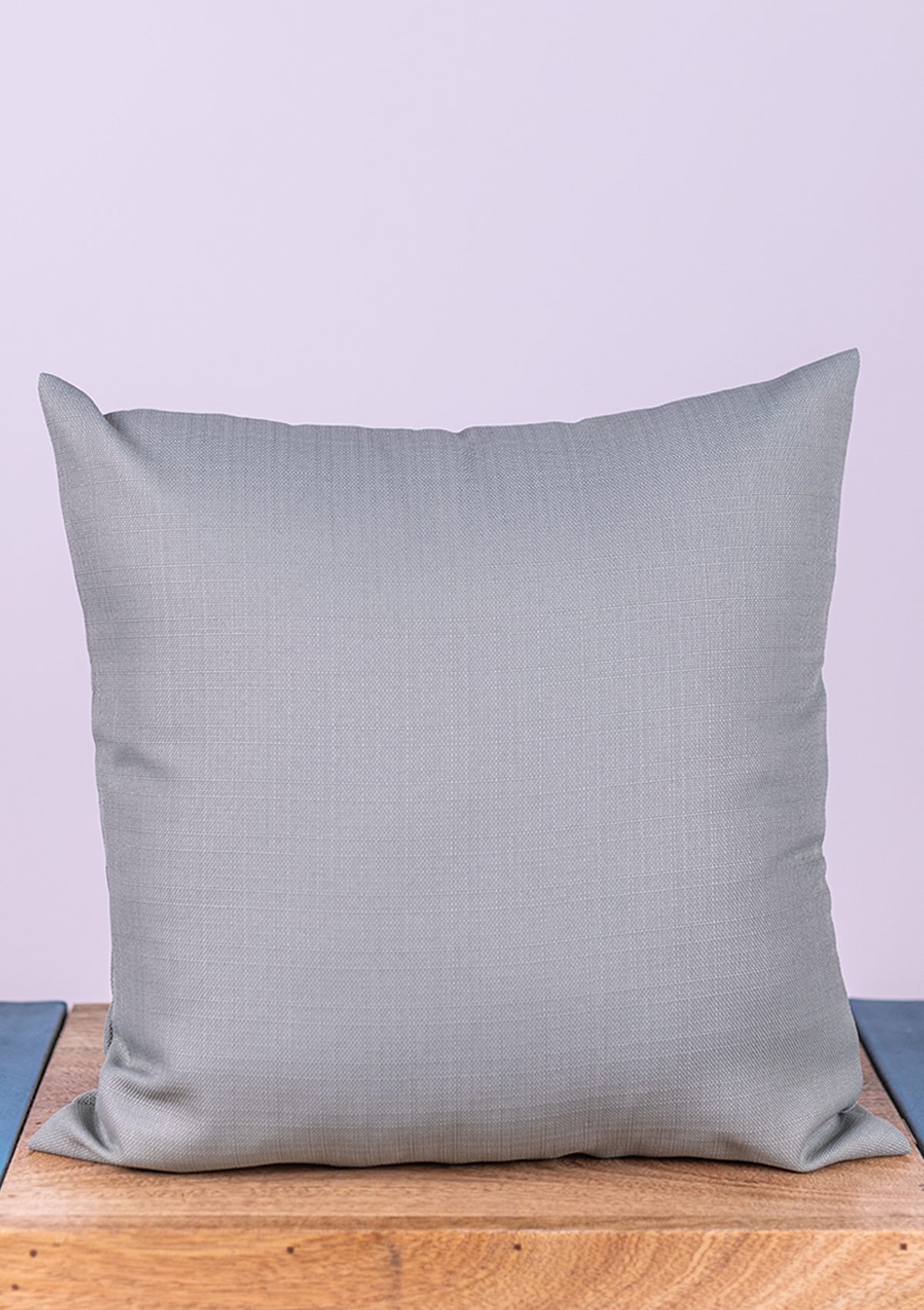 Grey Solid Cushion Cover for Modern Living Room
