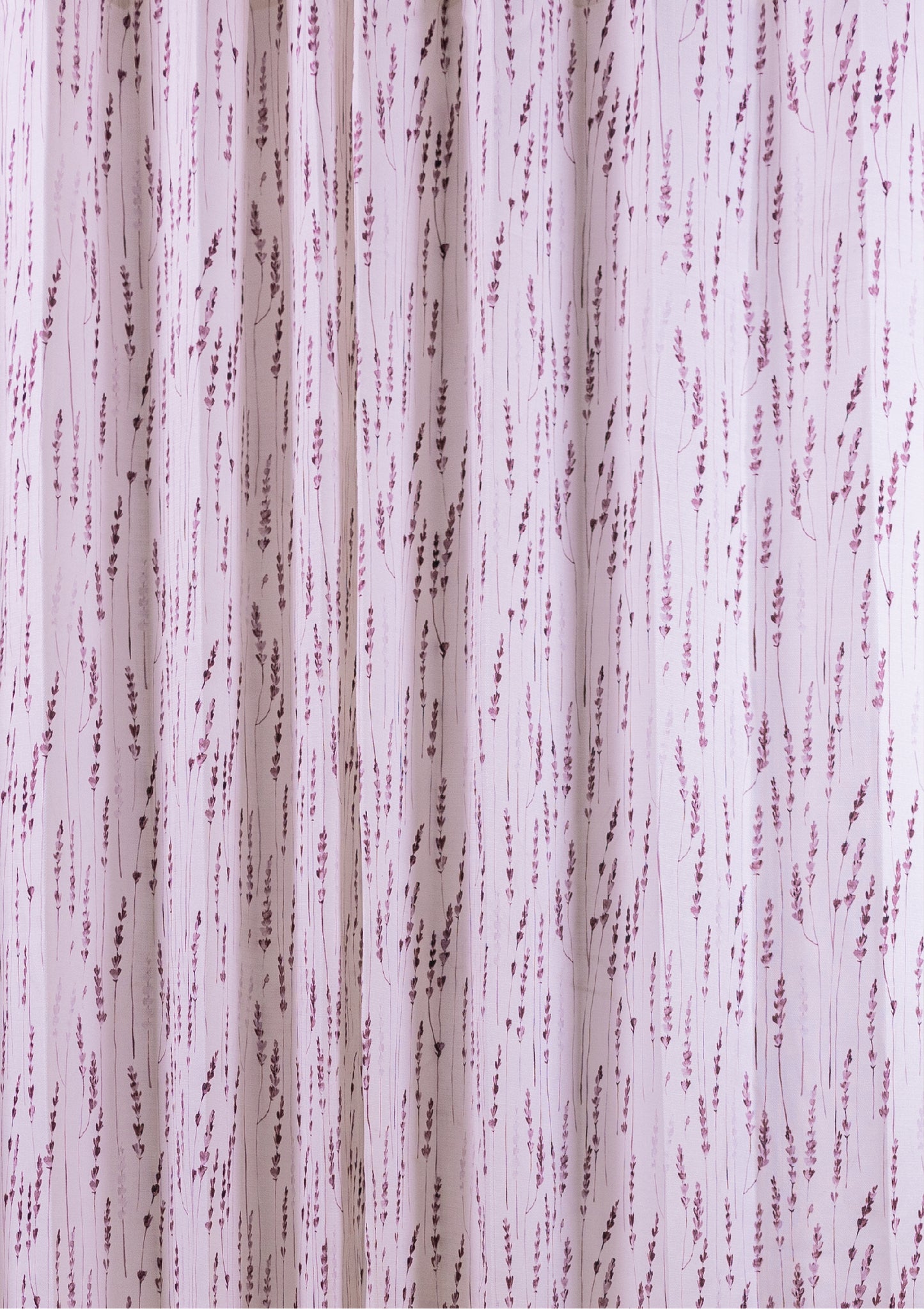 Wine Color Watercolor Bajra Print Curtains for Doors & Windows Middle