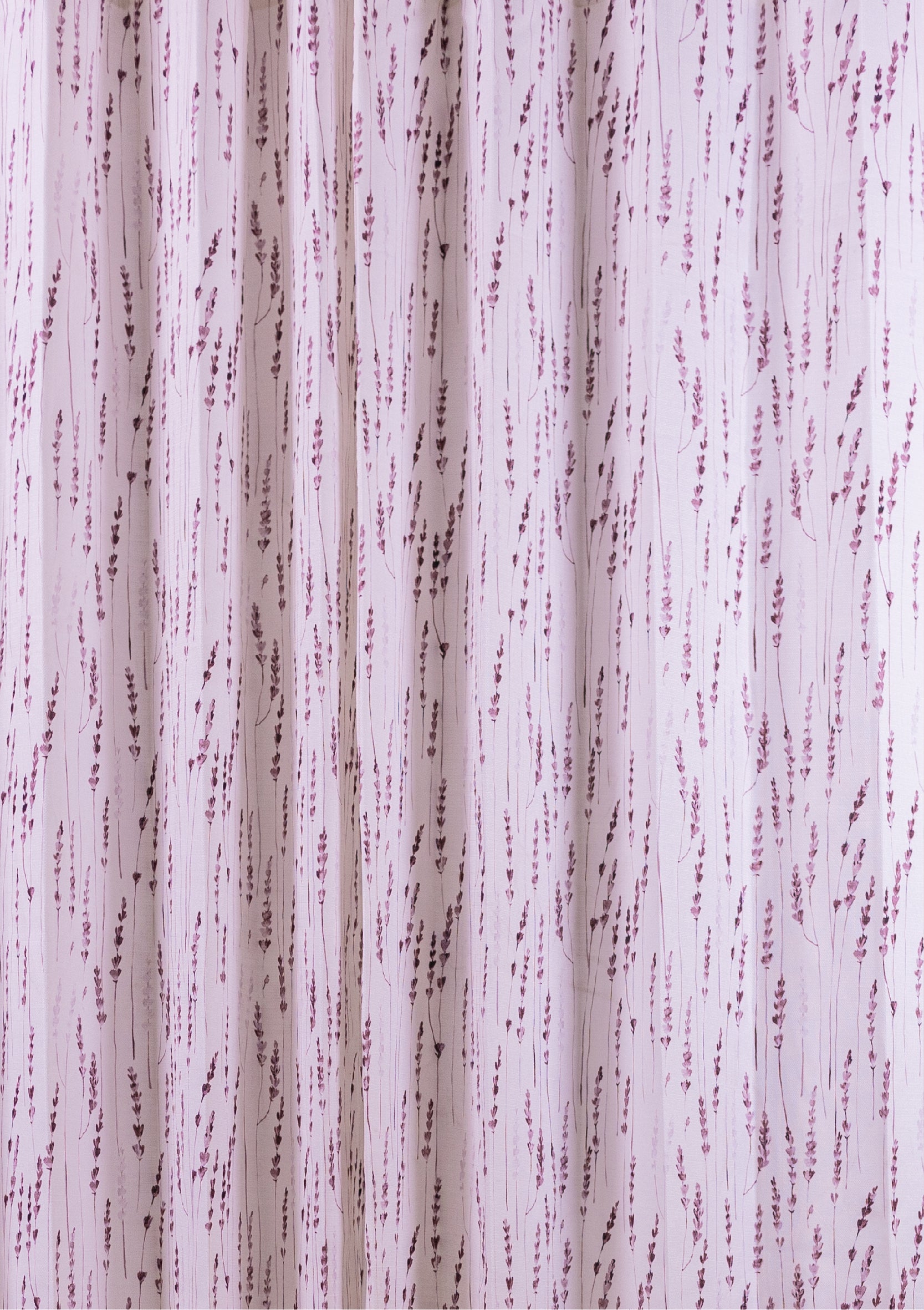 Wine Color Watercolor Bajra Print Curtains for Doors & Windows Middle